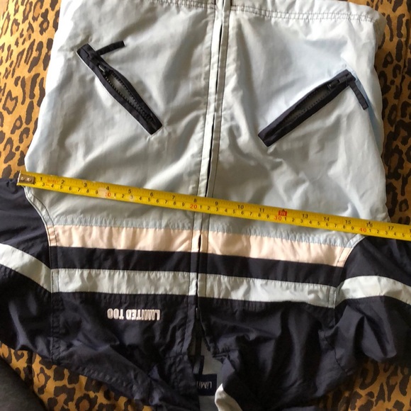 Limited 🌺Too Vintage Lined Hooded Windbreaker zip up jacket - Picture 10 of 10